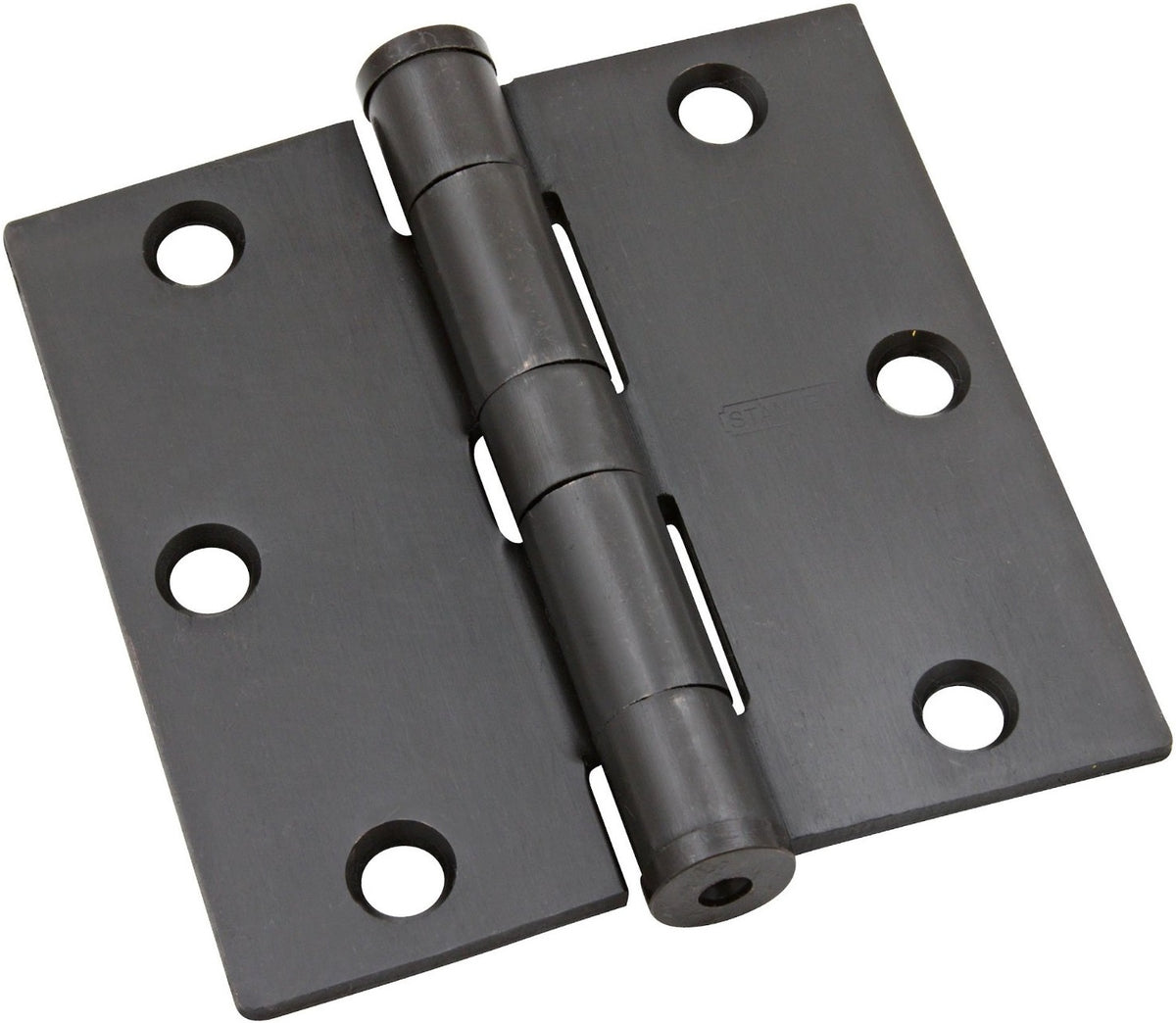 Stanley Hardware S820-498 Square Corner Door Hinge, Oil Rubbed Bronze