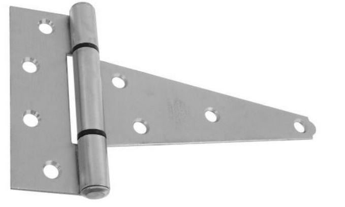 Stanley 808618 Heavy Duty T-Hinges, Stainless Steel, 4"