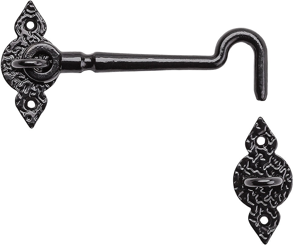 Stanley N100-054 2101 Spear Gate Hook, Black, 6"