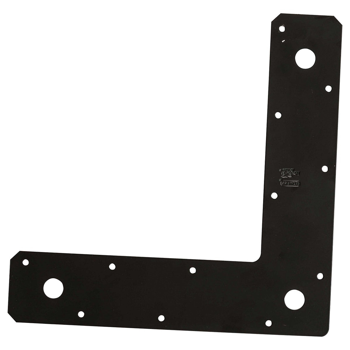 Stanley N266-474 Corner Plate, Black, 9" x 2" x 1/8"