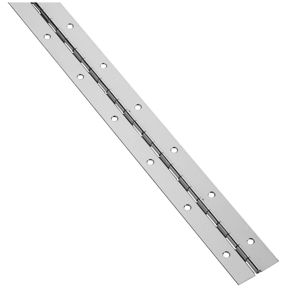 Stanley N266-957 Continuous Hinge, 1-1/2" x 48", Stainless Steel