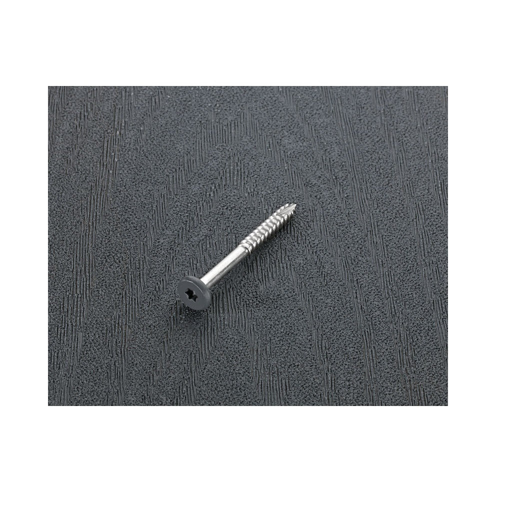 Starborn FST55L09188 Deckfast Fascia Screws, Dark Slate (#55), No. 9 x 1-7/8 in, 100 Count
