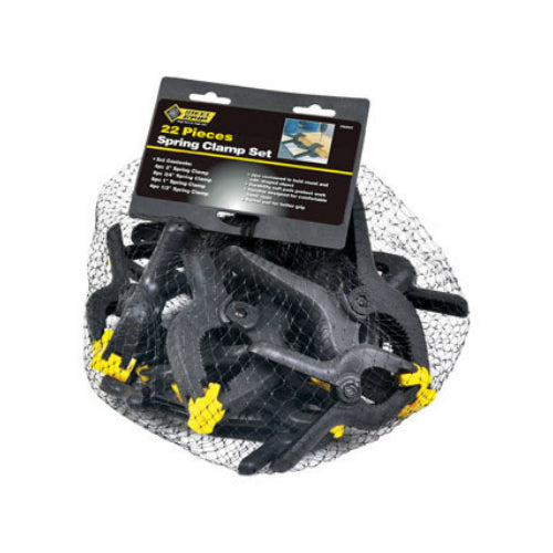 Steel Grip DR60527 Spring Clamp Set, 22 Piece