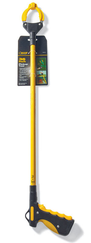 Steelgrip TA5105 Mechanical Pick-Up Tool, Aluminum, Yellow, 36"