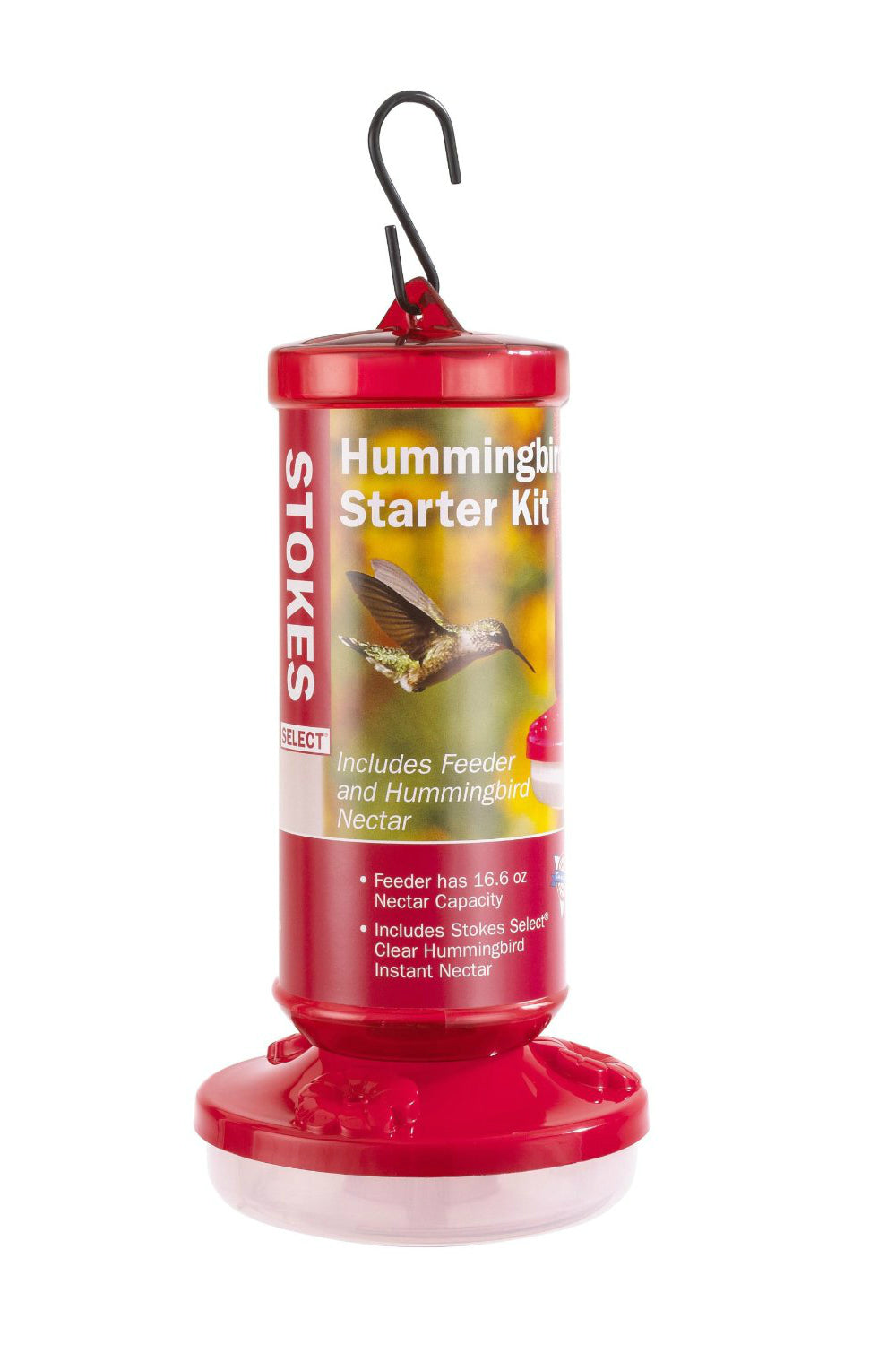 Stokes Select 38136 Hummingbird Feeder Starter Kit, 16.6 Oz