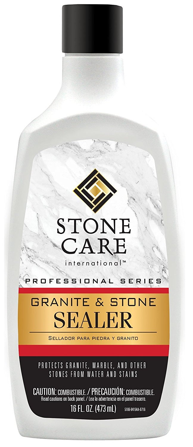 Stone Care 5186 Granite & Stone Sealer Pour Bottle, 16 Oz