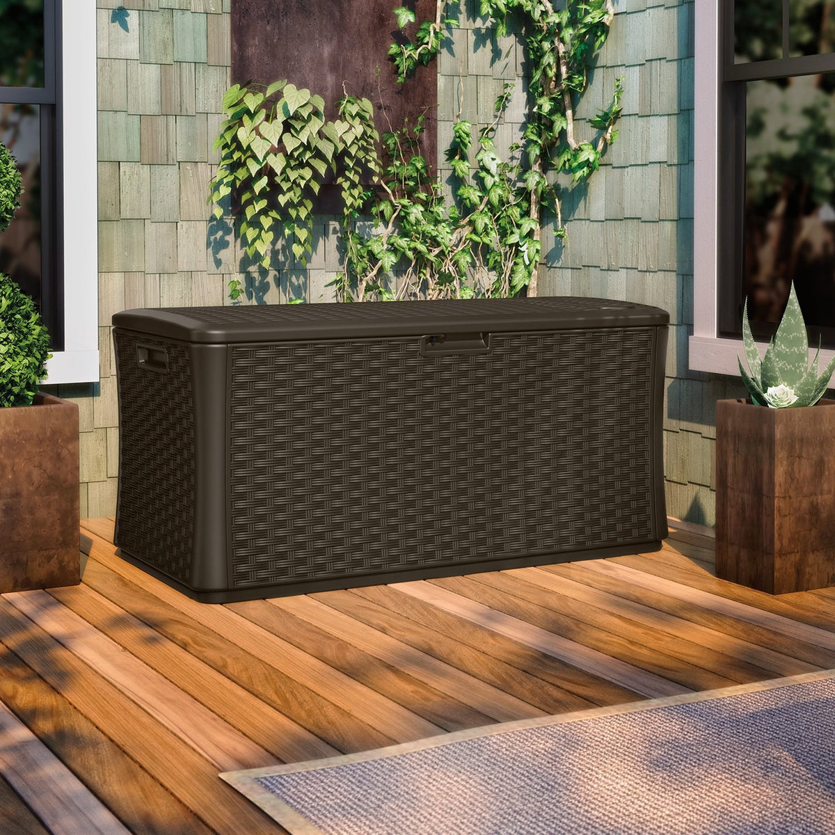 Buy suncast 134 gallon - Online store for outdoor living, deck boxes in USA, on sale, low price, discount deals, coupon code