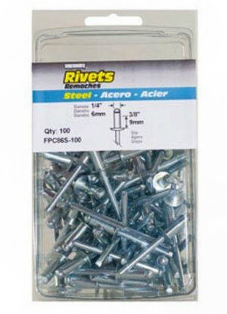 Sp86 Rivets Surebonder FPC86S-100 Rivets Steel, 1/4