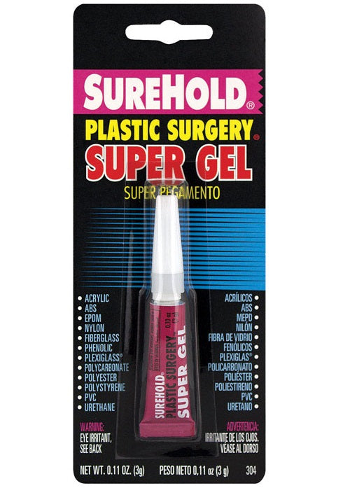 Surehold SH-304 Plastic Surgery Super Gel, 0.11 Oz
