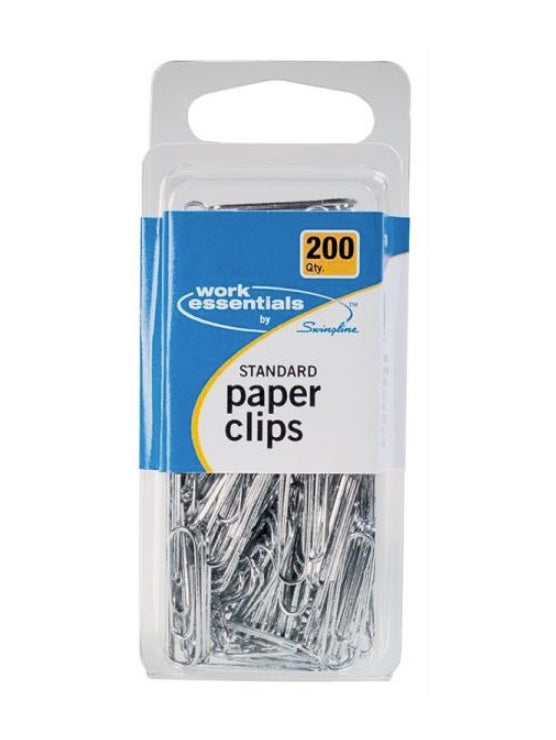 Swingline S7071744 Paper Clips Work Essentials, Silver