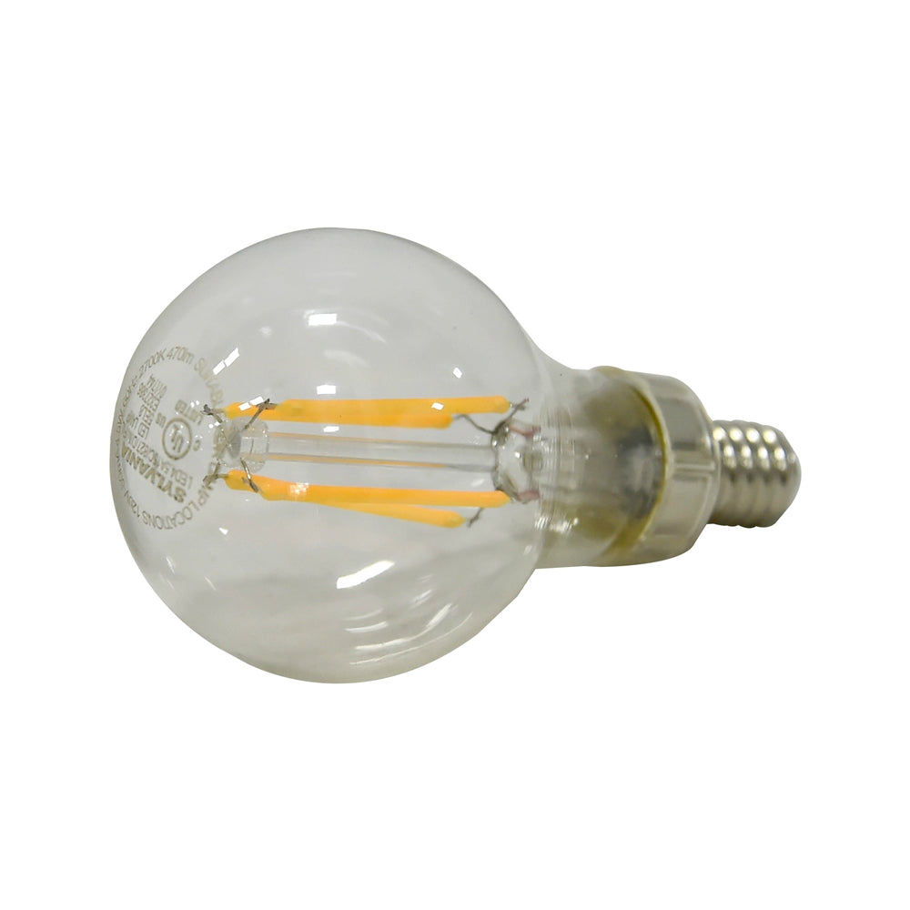 Sylvania 74695 Filament LED Light Bulb, Clear, 4.5 Watts