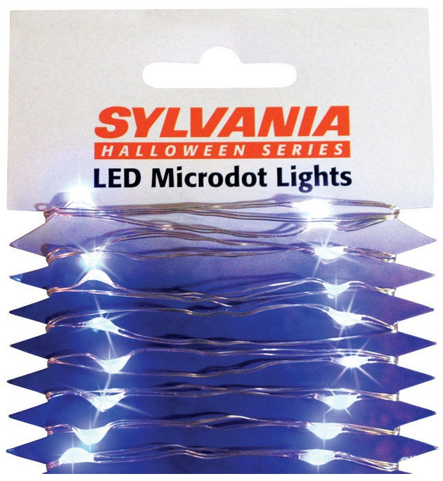 Sylvania V36806-71 Battery Operated LED Micro Dot Halloween Light, Purple