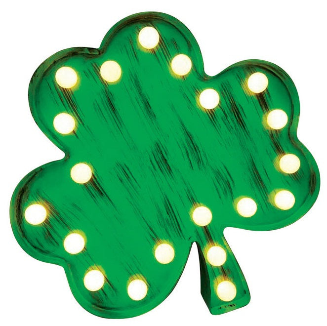 Sylvania V88236-71 Tabletop LED Shamrock, Green