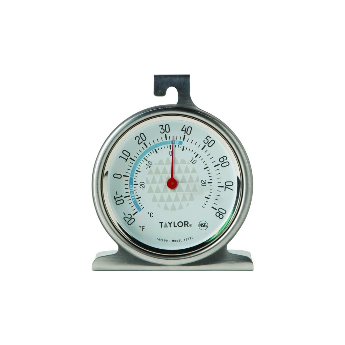 Taylor 3507 Refrigerator/Freezer Dial Thermometer, 2-1/2 in