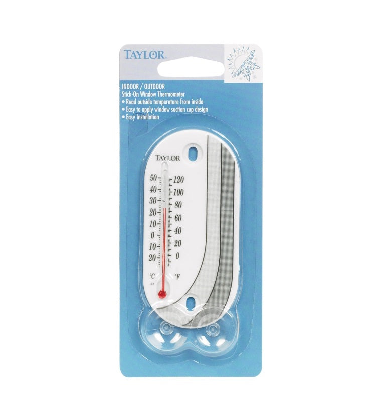 5380N Taylor Window/Wall Thermometer, indoor/outdoor