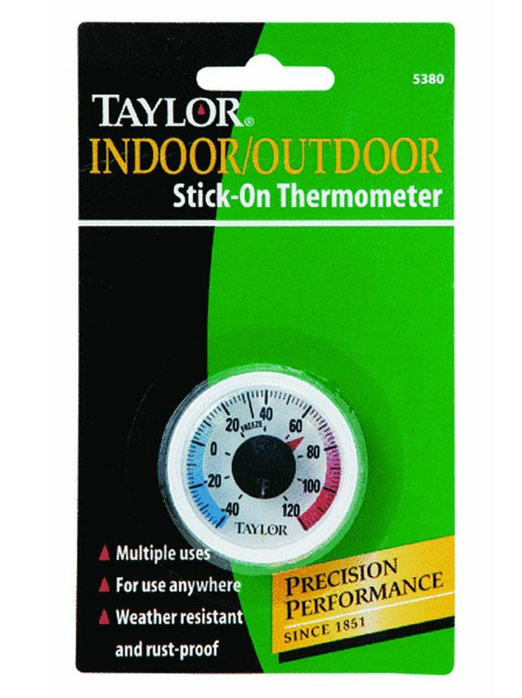 5380N Taylor Window/Wall Thermometer, indoor/outdoor