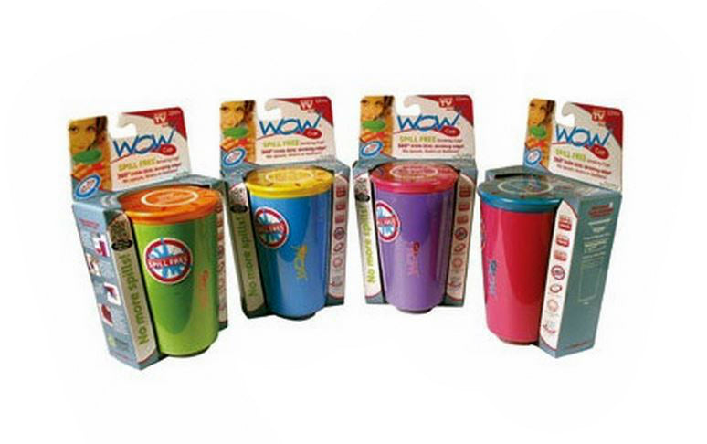 Telebrands 7717-12 Wow Cups, Assorted Colors