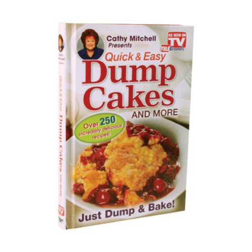 Telebrands 7958-6 Dump Cakes Recipe Book By Cathy Mitchel