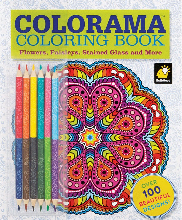 Telebrands 9627-6 Colorama Coloring Book