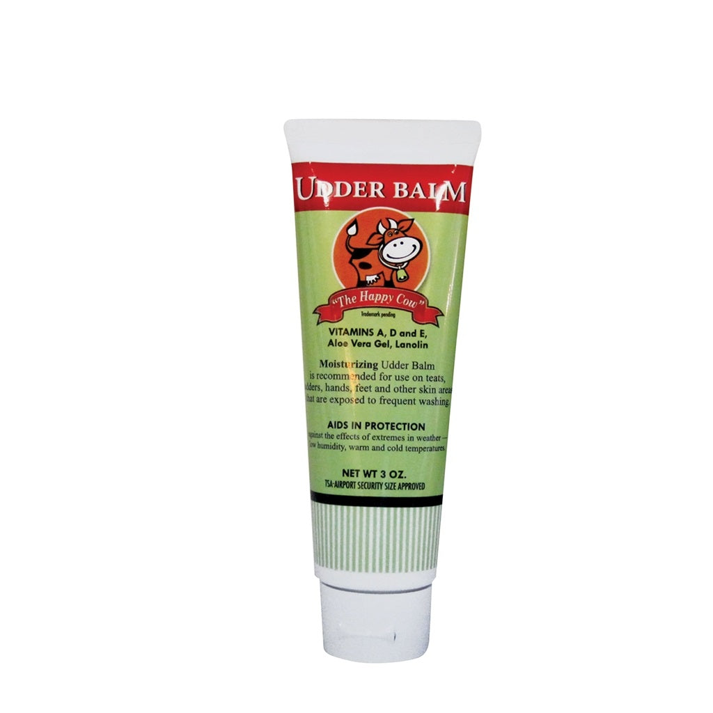 The Happy Cow 3125 Udder Balm Tube, 3 Oz