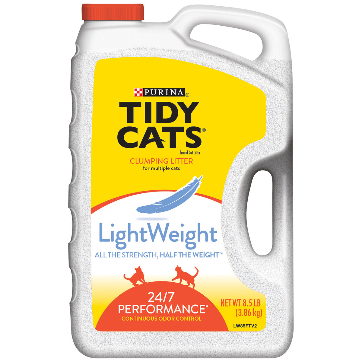 Tidy Cats 15366 LightWeight Clumping Cat Litter, 8.5 lbs