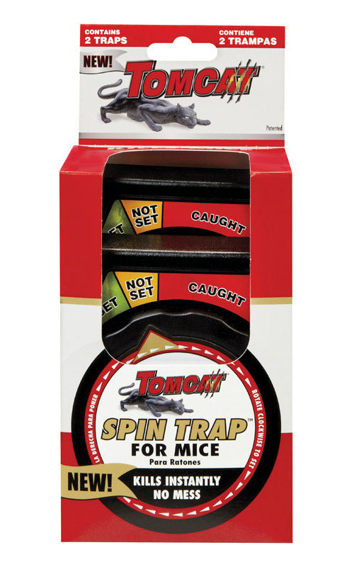 Tomcat 036211005 Spin Trap For Mice, Plastic