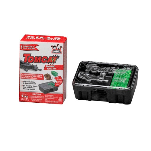 Tomcat BL22310 Disposable Mouse Bait Station, 1 Oz