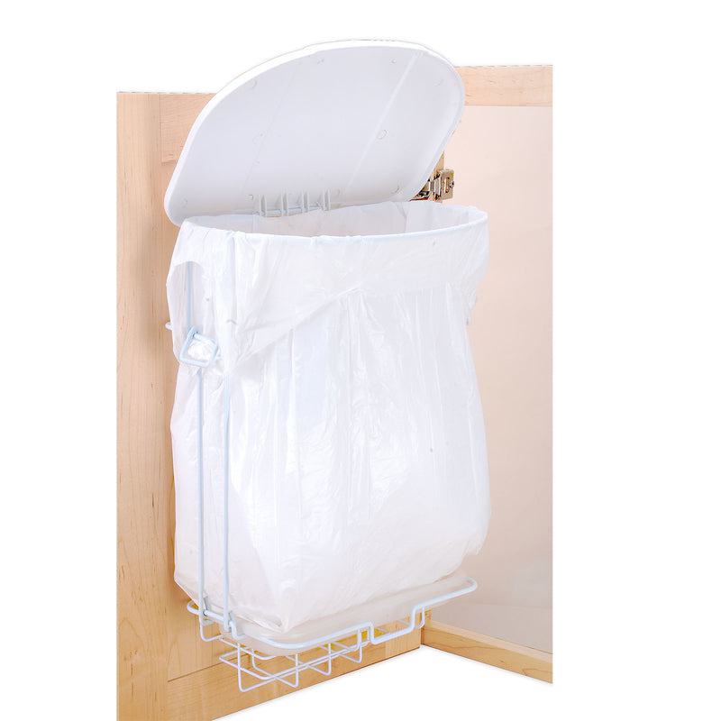 Trashrac 87072 Trash Bags, 5 Gallon Capacity, White