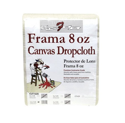 Trimaco 8015 Frama Drop Cloth Runner, 12' x 15', 8 Oz