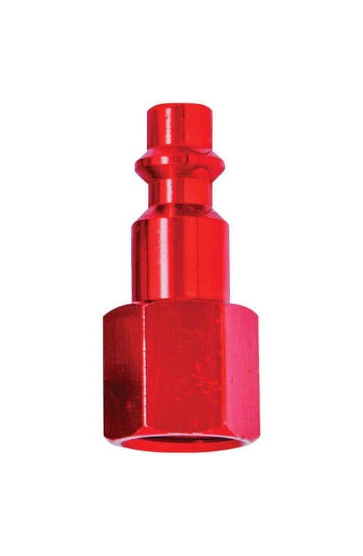 Tru-Flate 12-234R Tru-Match  I/M Style Plug, Aluminum, Red
