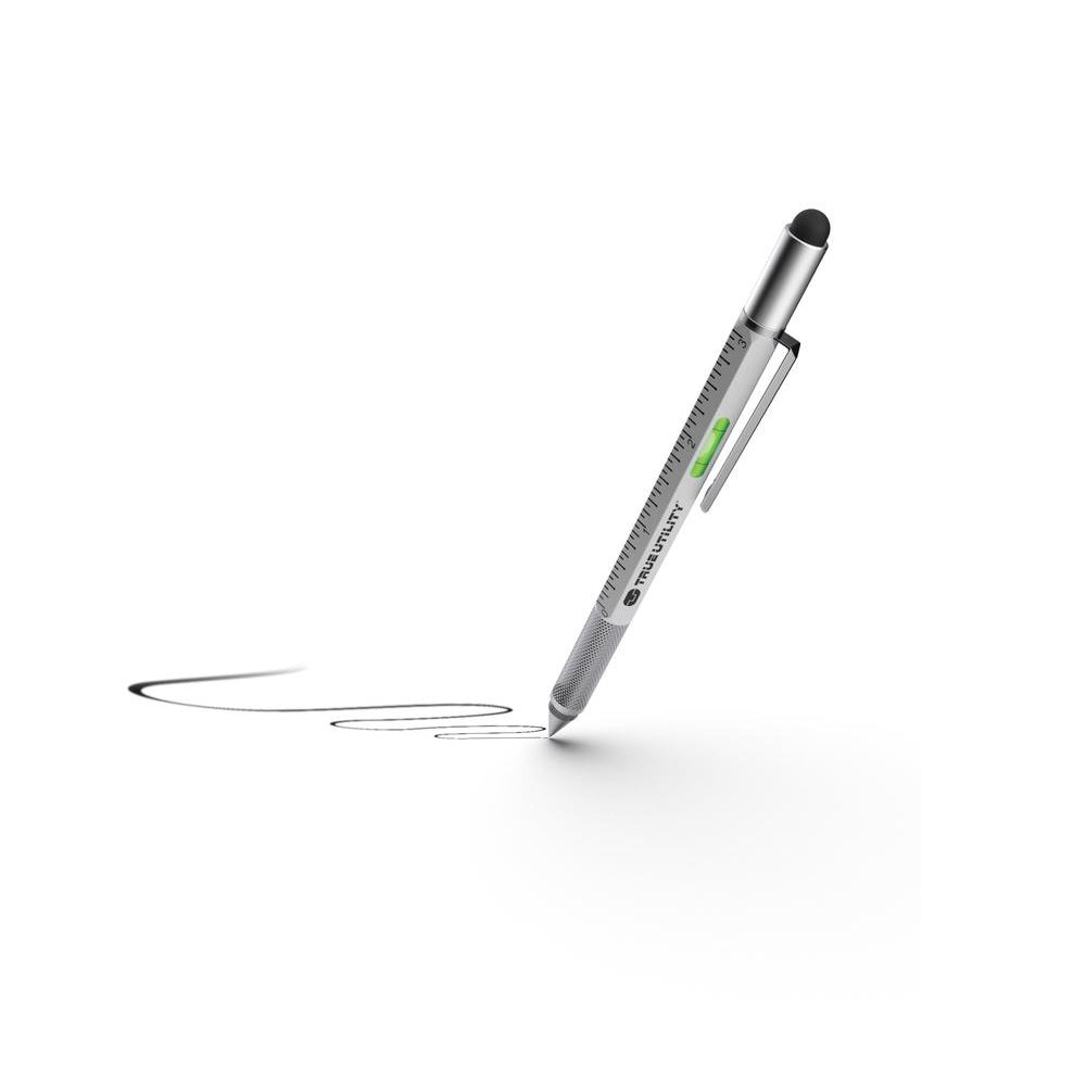 True Utility TRU-PEN-0001 Multitool Pen, Silver — LIfe and Home