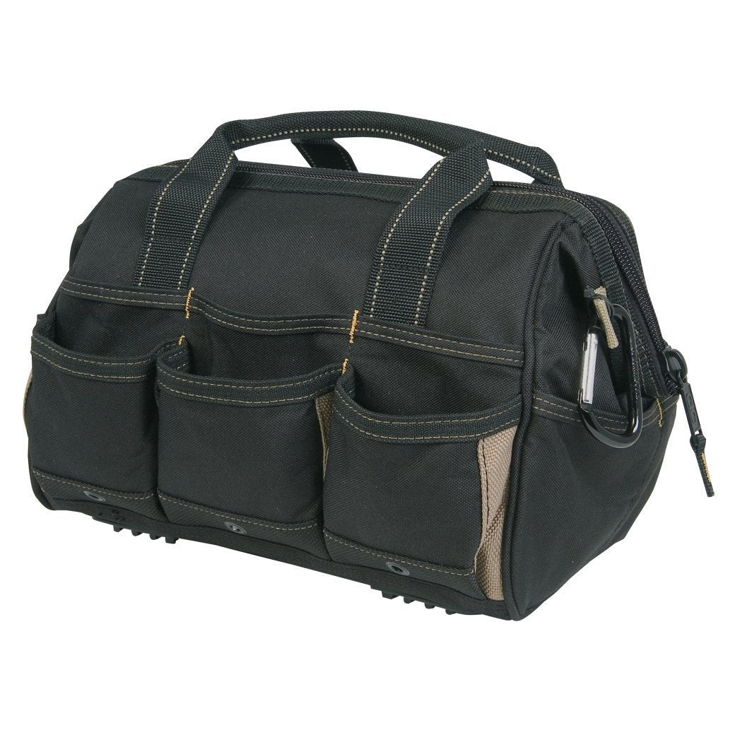 CLC 1534 Tool Bag With Top-Side Plastics Parts Tray, 23 Pockets