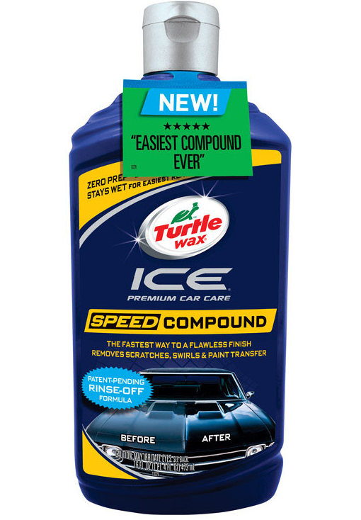 Turtle Wax 50598 Ice Speed Liquid Polishing Compound, 16 Oz