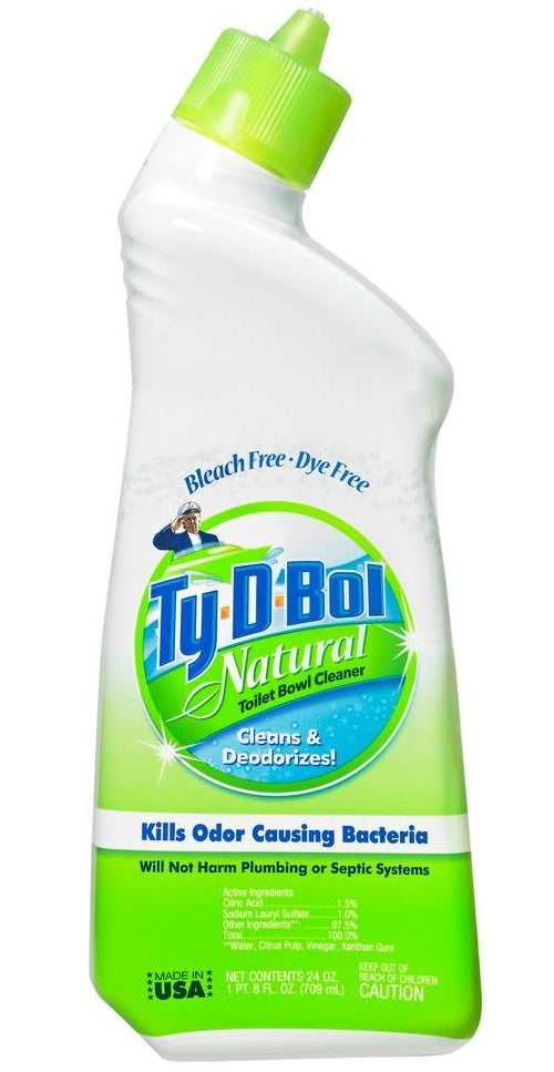 Ty-D-Bol 375012.12 Natural Toilet Bowl Cleaner, 24 oz