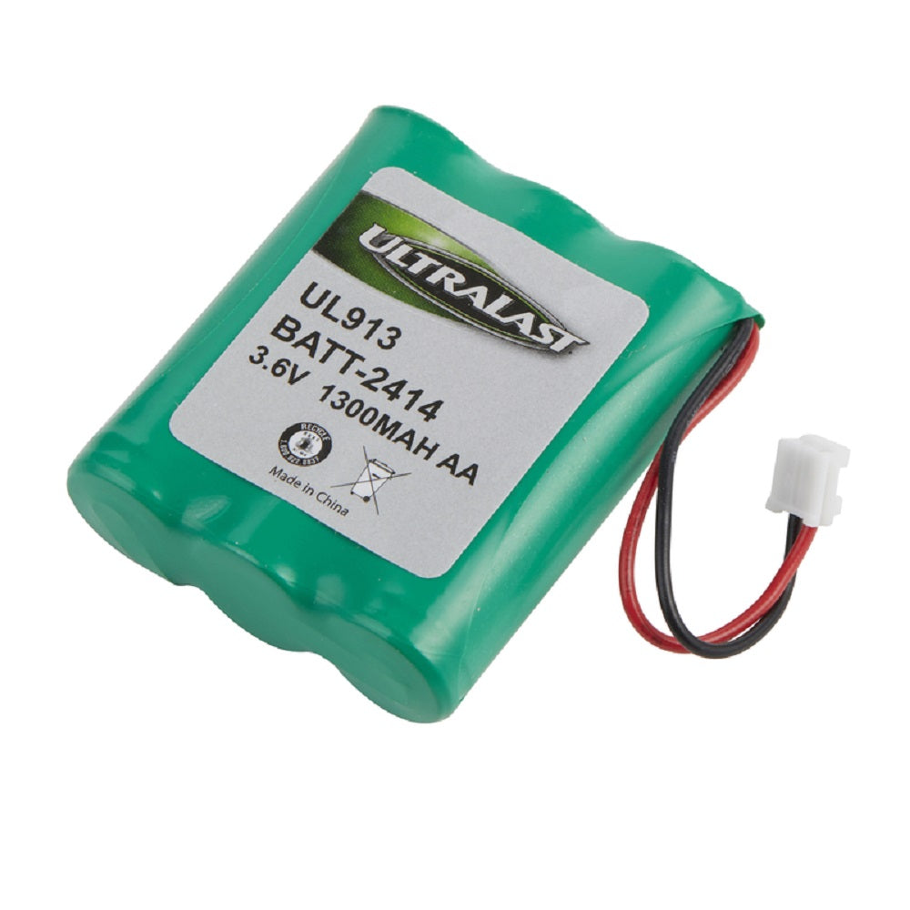 Ultralast BATT-2414 NiMH Cordless Phone Battery, 3.6 volt
