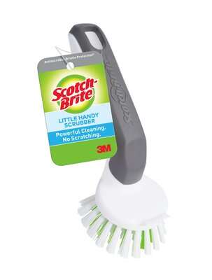 Scotch-Brite 505P-6 Little Handy Scrubber, Plastic