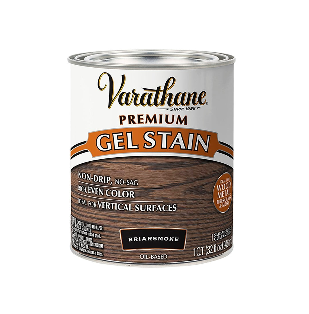 Varathane 358173 Premium Gel Stain, Briarsmoke, 1 Quart