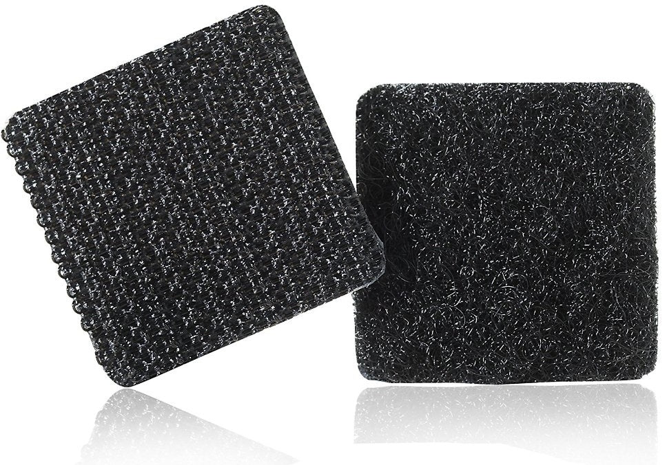 Sticky Back Squares Fastener, 7/8