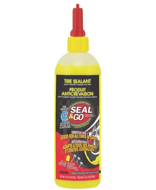 Victor Automotive 67101-VF Seal & Go Tire Sealant, 16 Oz