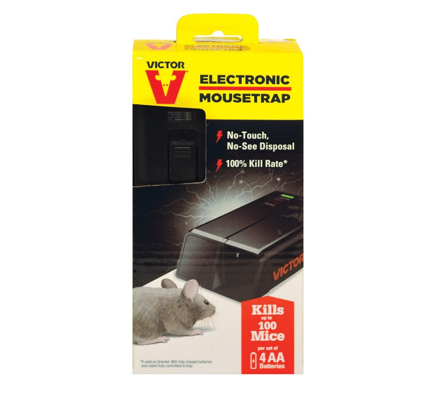 Victor M250S Small Electronic Animal Trap For Mice, Plastic