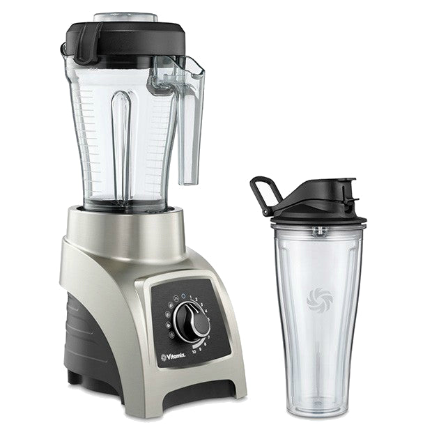 Vitamix S55 057465 S-Series High Performance Personal Blender, Brushed Stainless