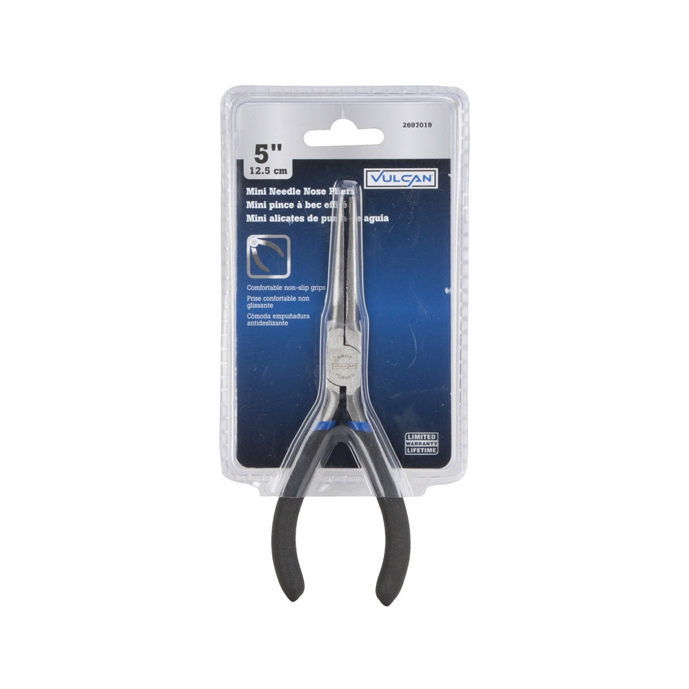 Vulcan JL-NP016 Miniature Needle Nose Plier, 5"