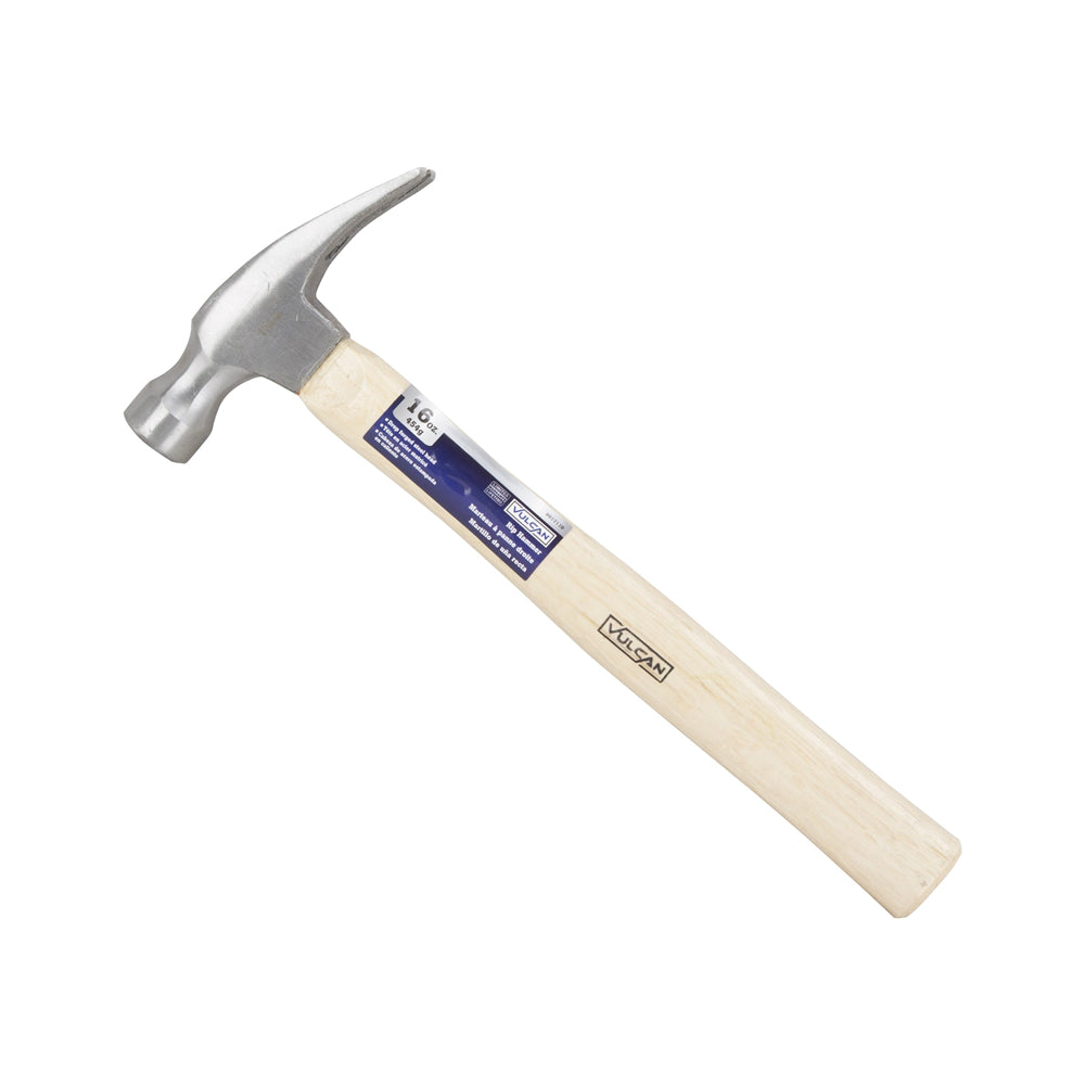 Vulcan JL20016-R RIP Claw Hammer, Wood, 16 Oz, 13" L