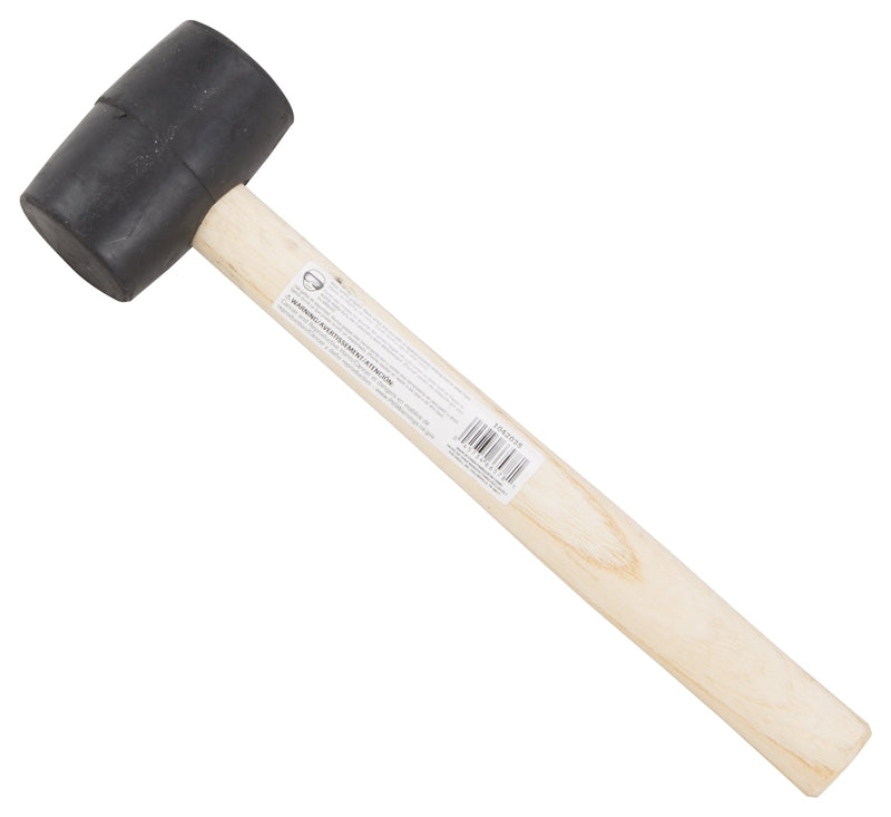 Vulcan JLO-005 Wood Handle Rubber Mallet, 8 Oz