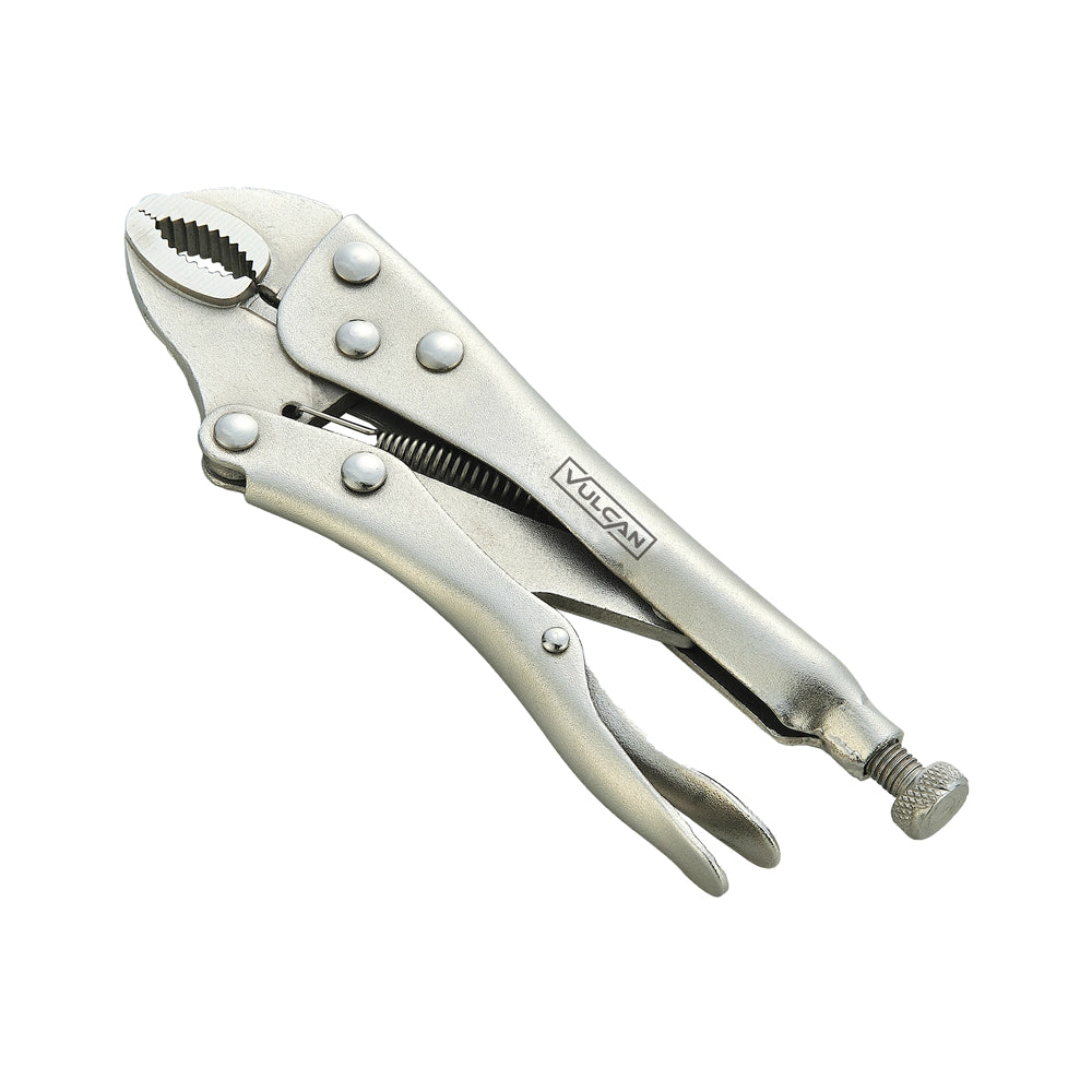 Vulcan PC927-25 Locking Plier, Nickel Plated, 10"