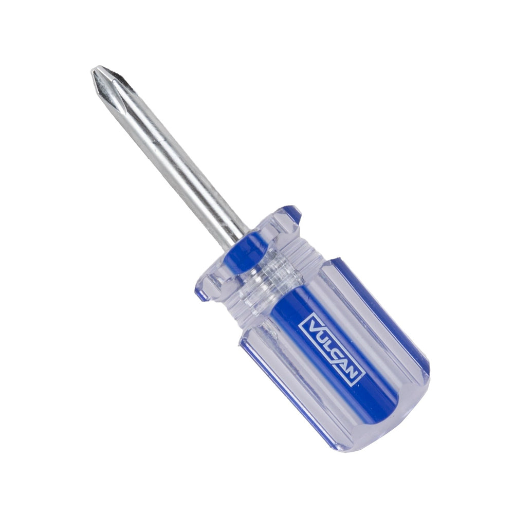 Vulcan TB-SD08 Magnetic Tip Screwdriver, Chrome Plated