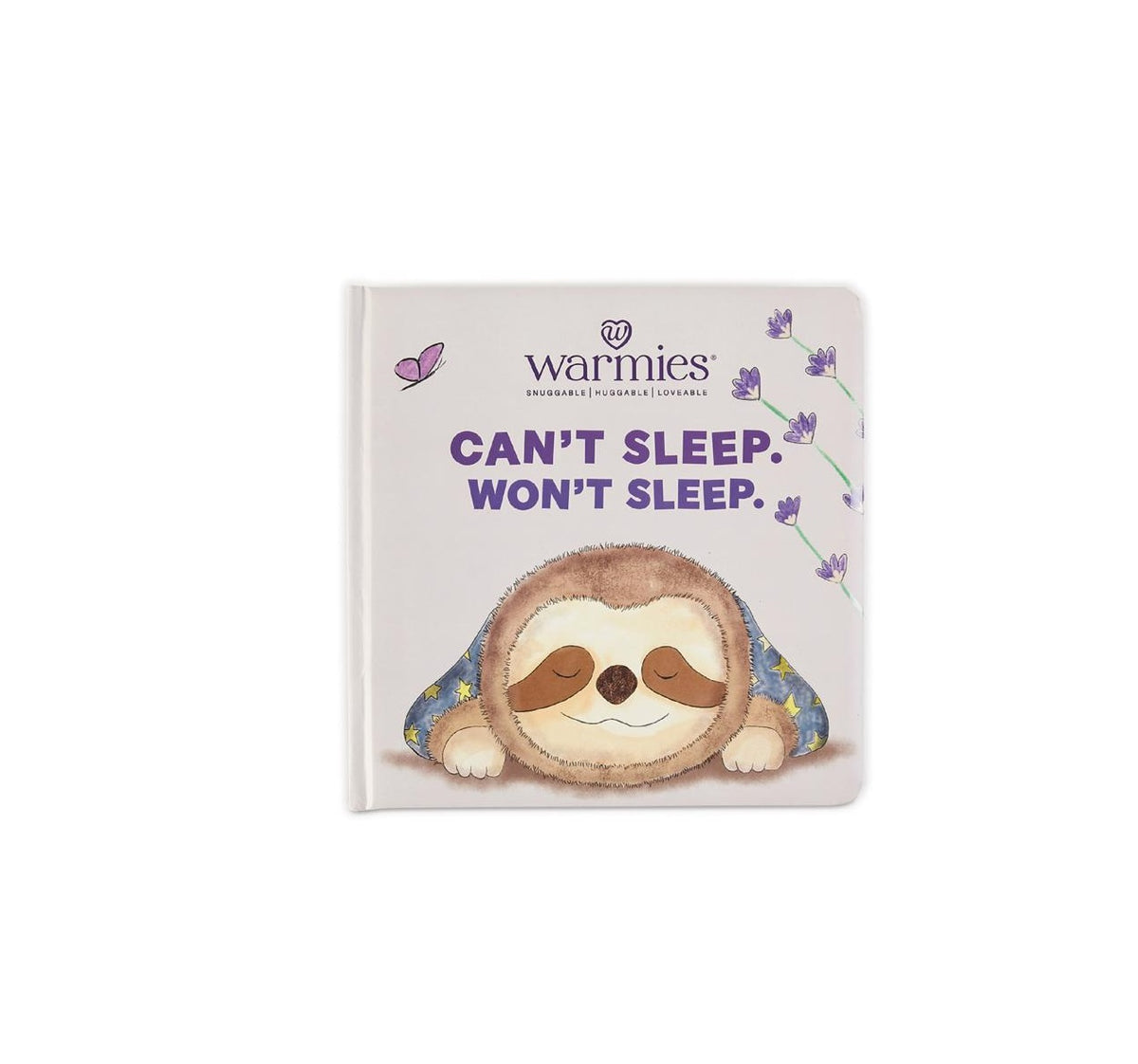 Warmies BK-SLO-US Can't Sleep Won't Sleep Board Book
