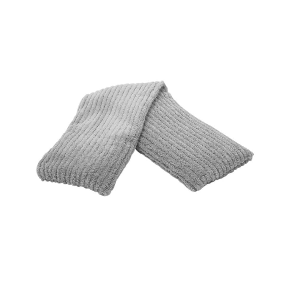 Warmies HP-COR-GR Hot-Pak Ribbed Neck And Shoulder Wrap, Gray