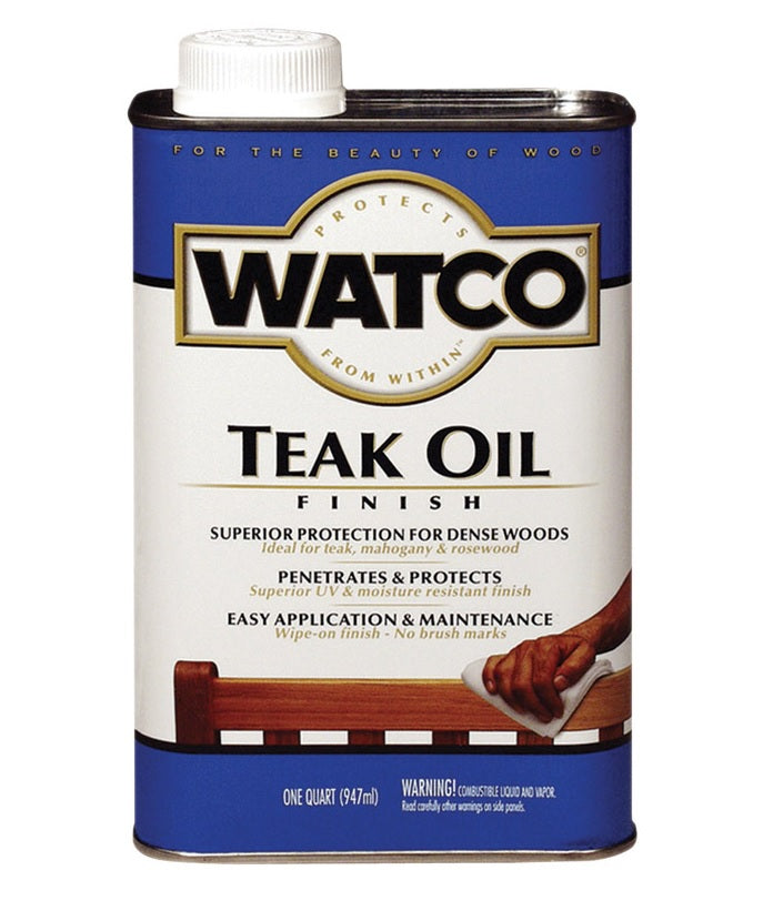 Watco A67141 Oil Teak Finish Watco, 1 Quart