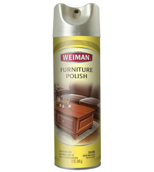 Weiman 06 Furniture Polish Spray, 12 Oz